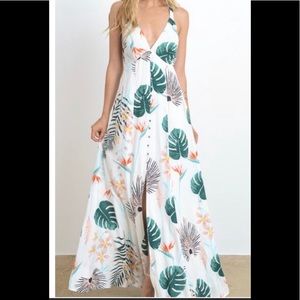 Riffraff (boutique) Hommage Floral Maxi Dress